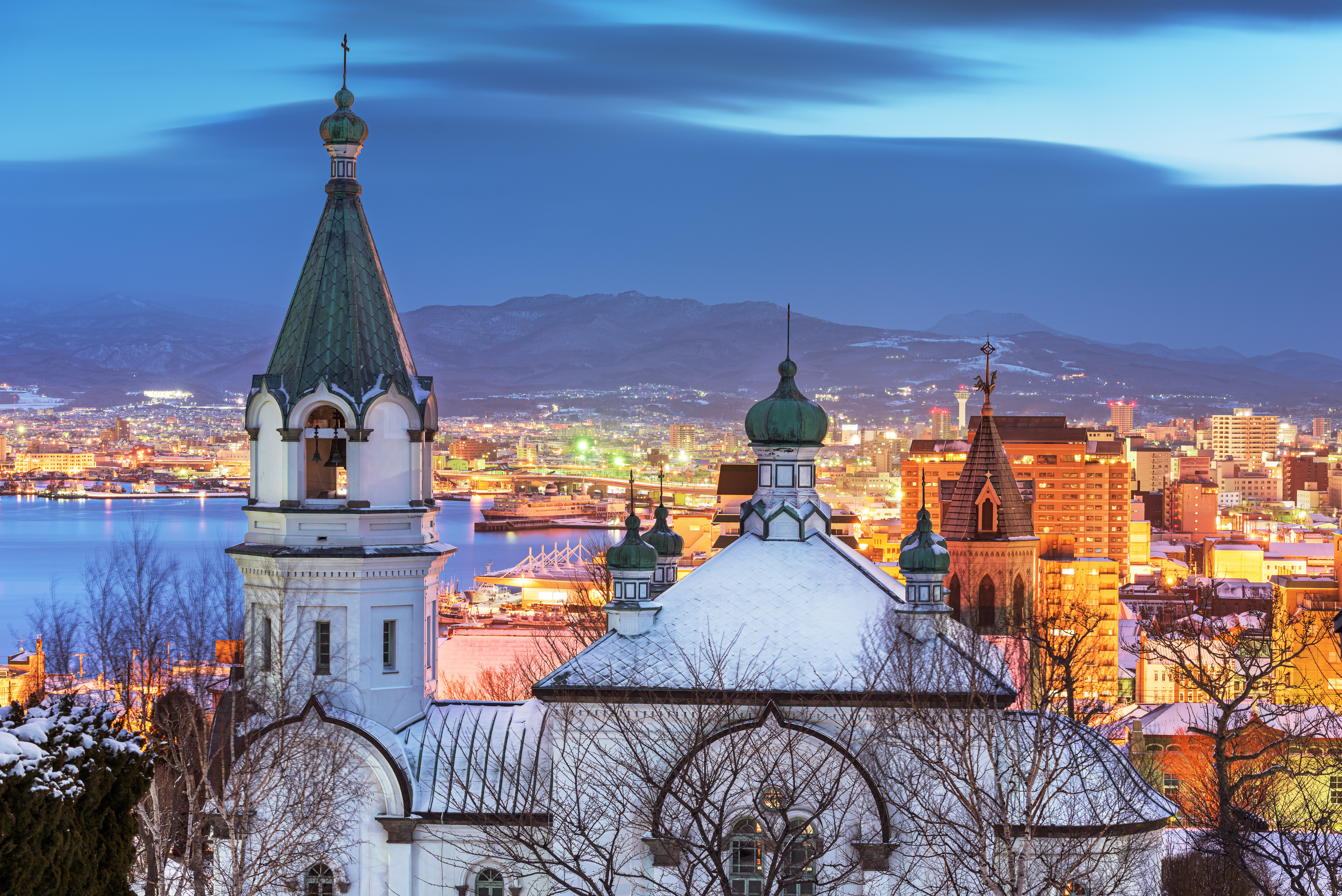 Hakodate in Hokkaido, Japan