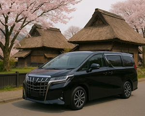 Akita Private Vehicle Service with Restaurant Reservation