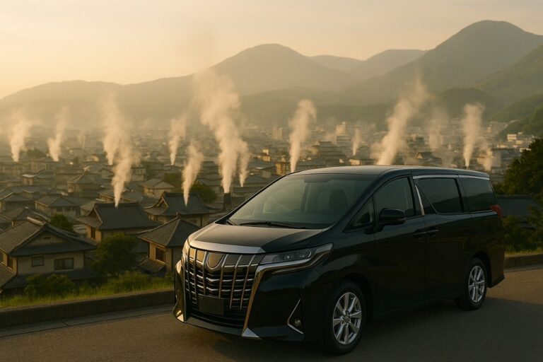 Beppu Private Vehicle Service with Restaurant Reservation