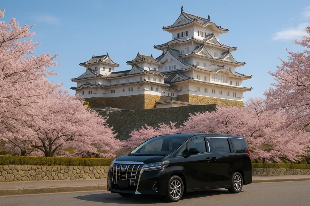 Himeji Private Vehicle Service with Restaurant Reservation
