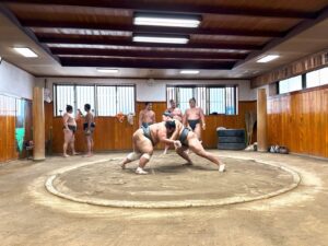 Sumo Stable Intimate Morning Practice