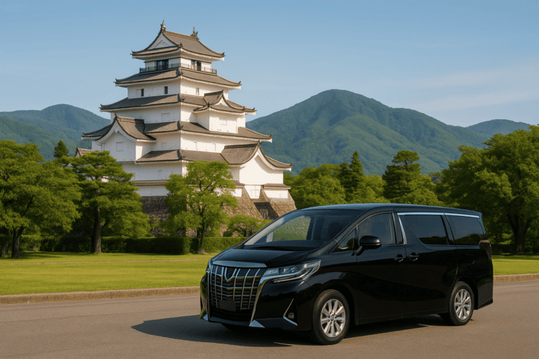 Aizu Wakamatsu Private Vehicle Service with Restaurant Reservation