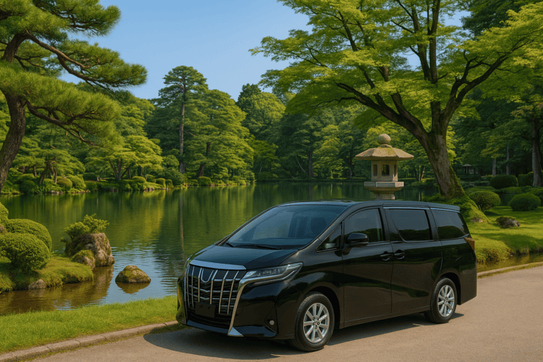Kanazawa Private Vehicle Service with Restaurant Reservation