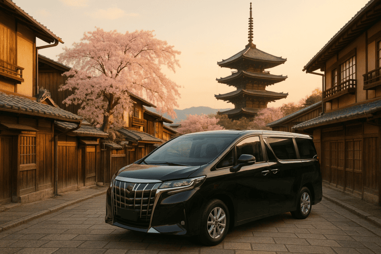 Kyoto Private Vehicle Service with Restaurant Reservation