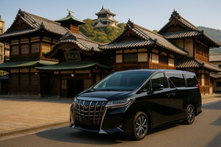 Matsuyama Private Vehicle Service with Restaurant Reservation