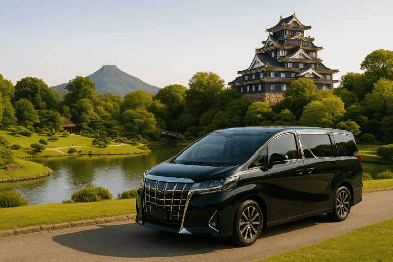 Okayama Private Vehicle Service with Restaurant Reservation