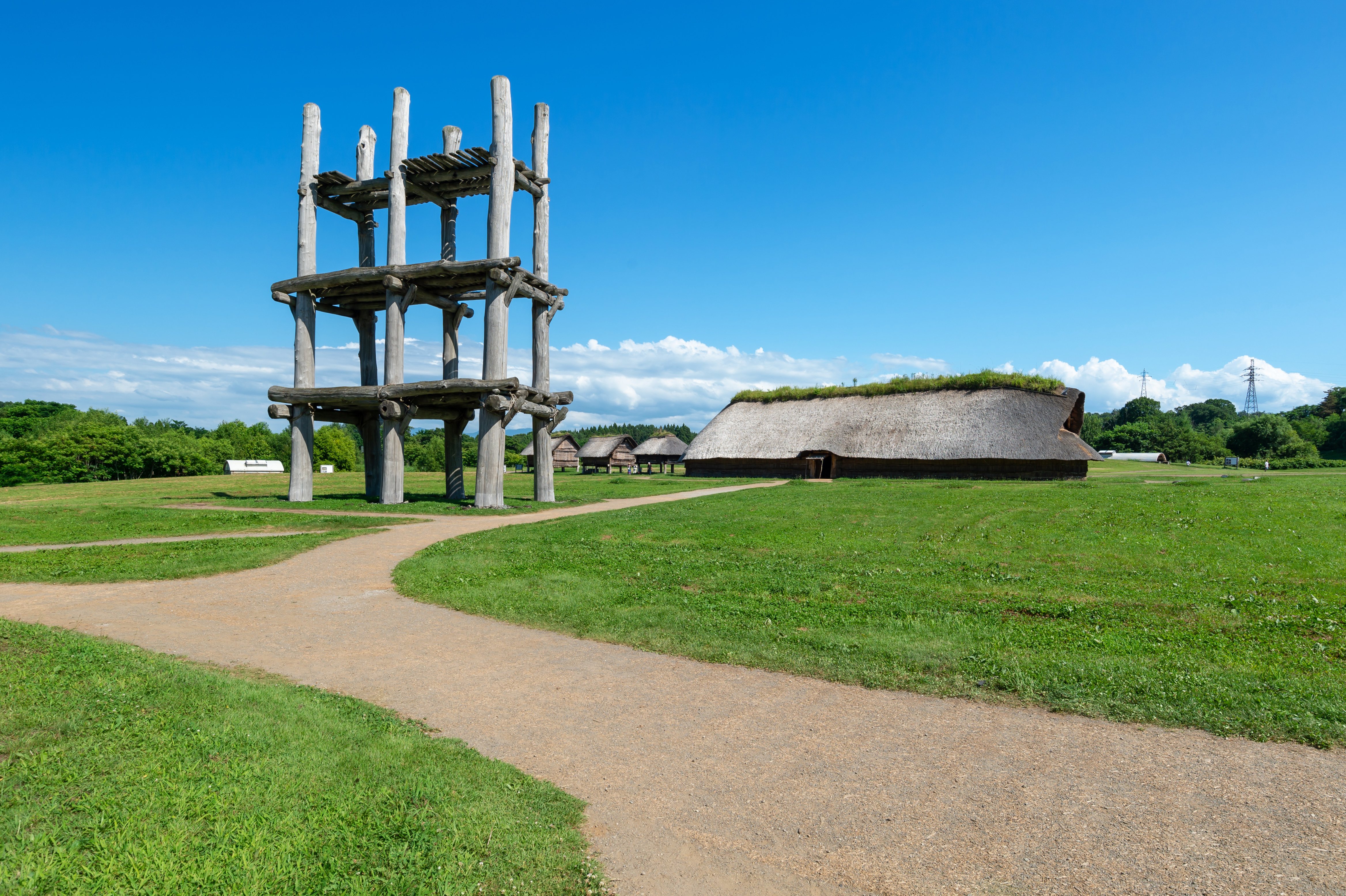 Sannai-Maruyama historical site in Aomori, Japan