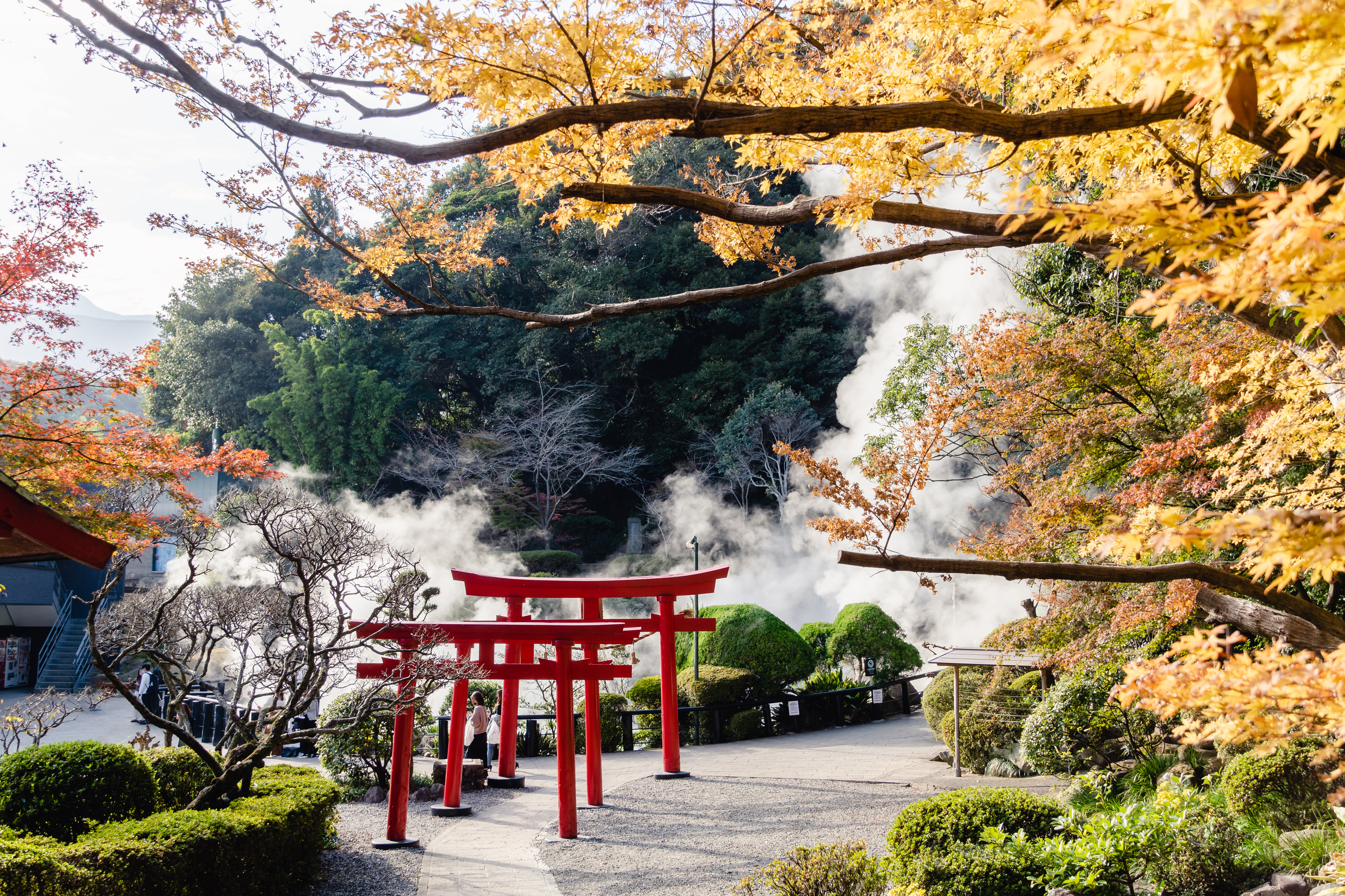 Beppu in Oita, Japan