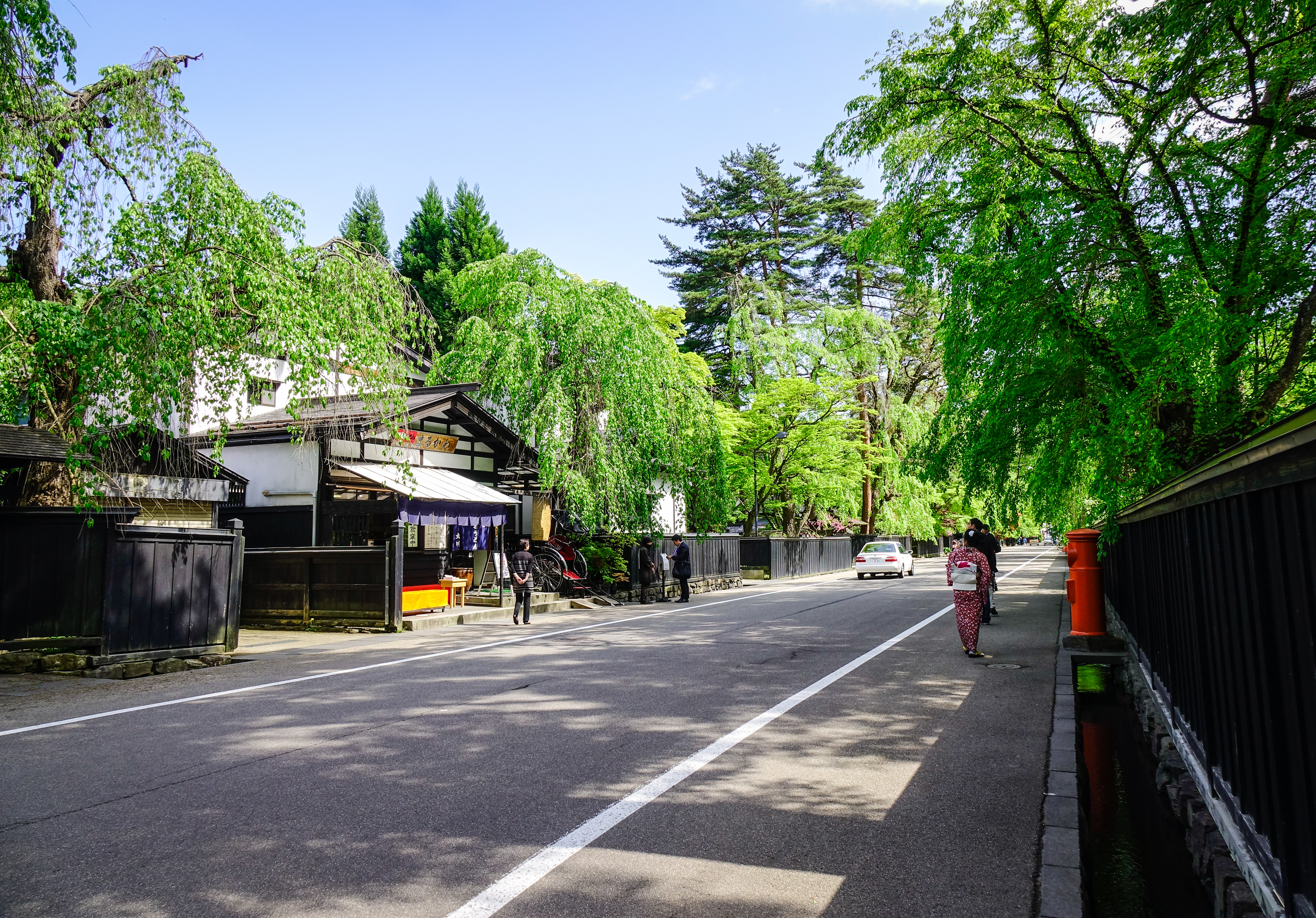 Kakunodate Samurai District in Akita, Japan