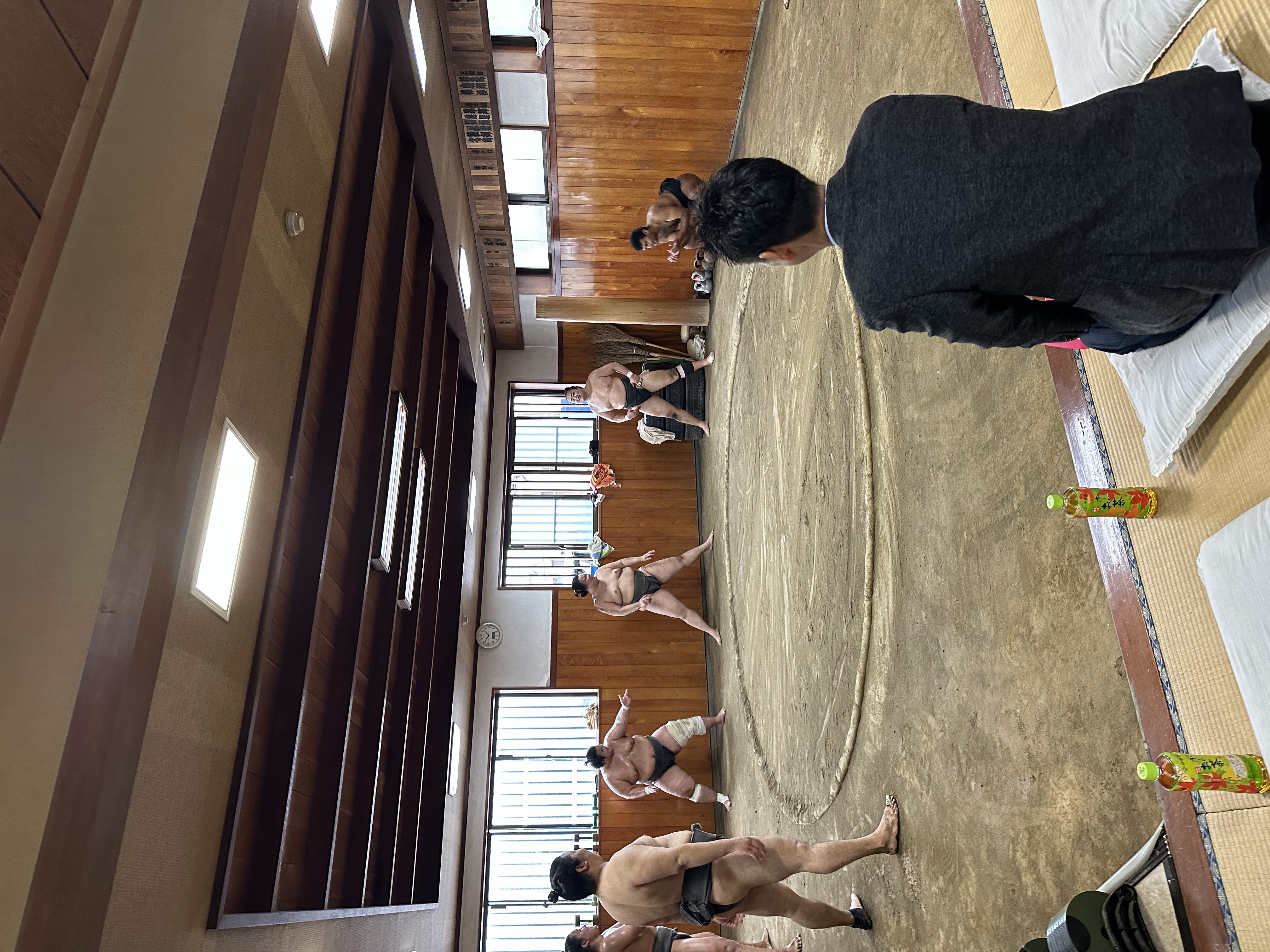 Sumo Stable Morning Practice