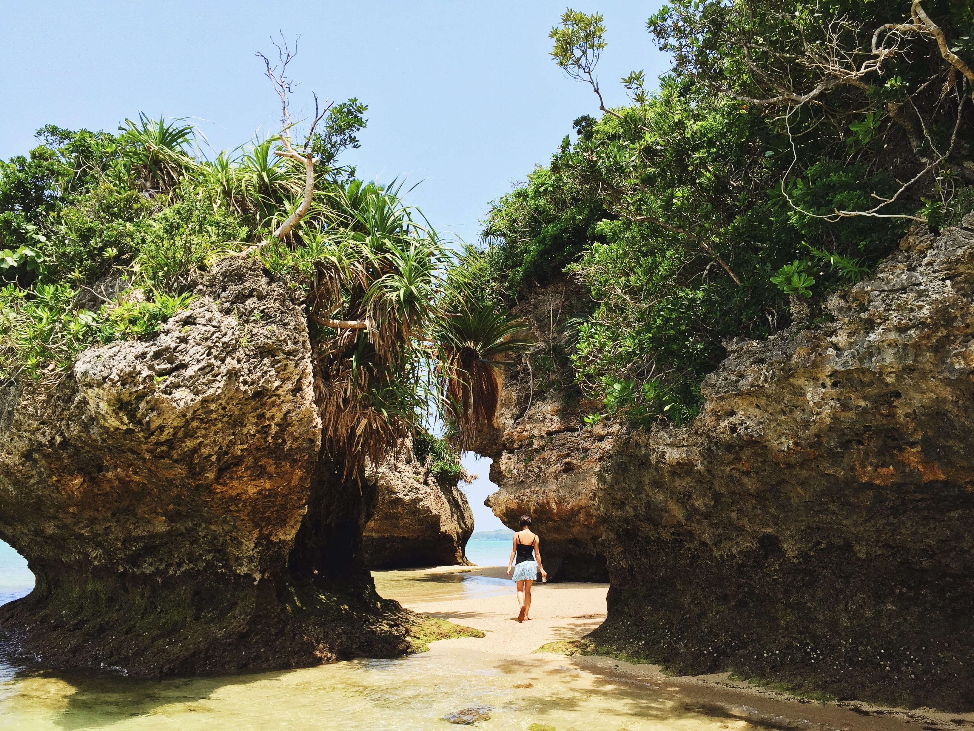 Coastal scenery on Okinawa Main Island