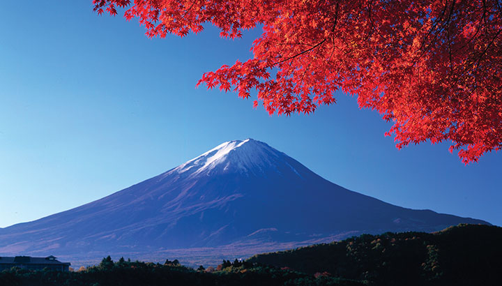 Mount Fuji viewed from Shizuoka, Japan